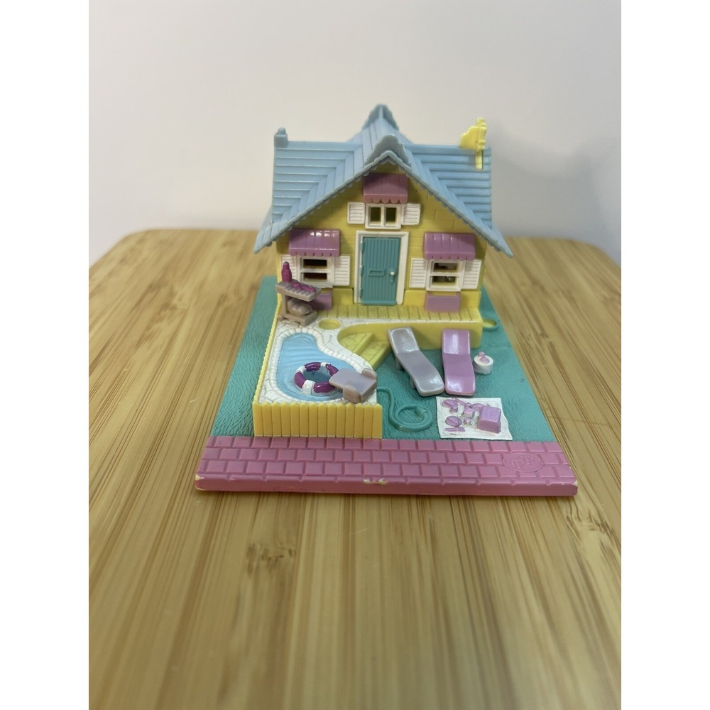 Vintage‎ 1993 Polly Pocket Summer House Bluebird Toys